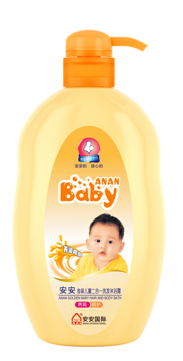 南宫NG28金装儿童二合一洗发洗澡露 养润呵护